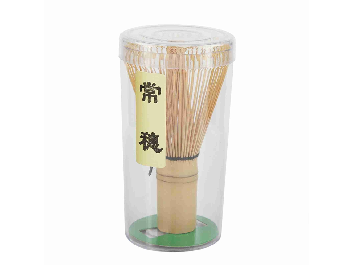 Varilla De Bamboo Natural Para Té Chasen Para Preparar Polvo De Matcha (64 Puntas)