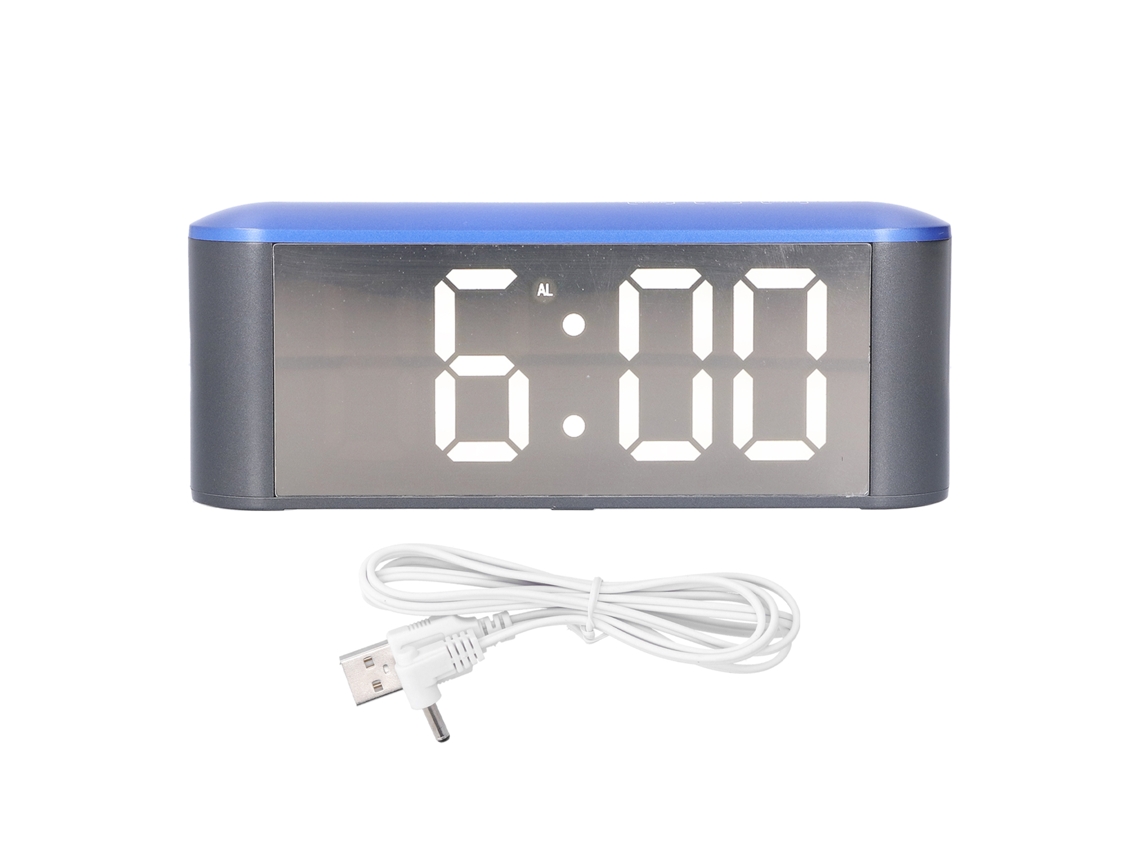 Relógio de Pared com Temporizador e Alarme LED S/MARCA