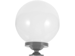 Tampa Leve em Acrílico Branco com Base Estável, Resistente À Água e Poeira para Luminária. SFUSHOS