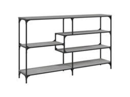 Console Table, Console Tables Vidaxl Cinzeto Madeira Processada (n/a)