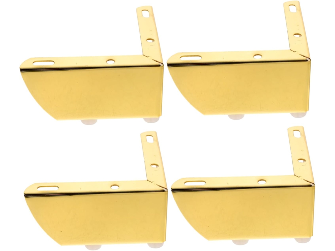 Sewacc Conjunto De 4 Pés Suporte Para Móveis Ideal Cômoda, Sofá, Mesa, Banqueta E Cadeira