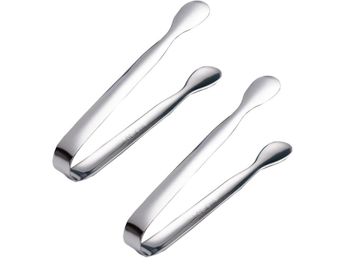2026altiro-2 Peças De Pinças De Gelo E Açúcar De 4 Polegadas Em Aço Inoxidável U-forme Para Casamento, Cozinha, Bar