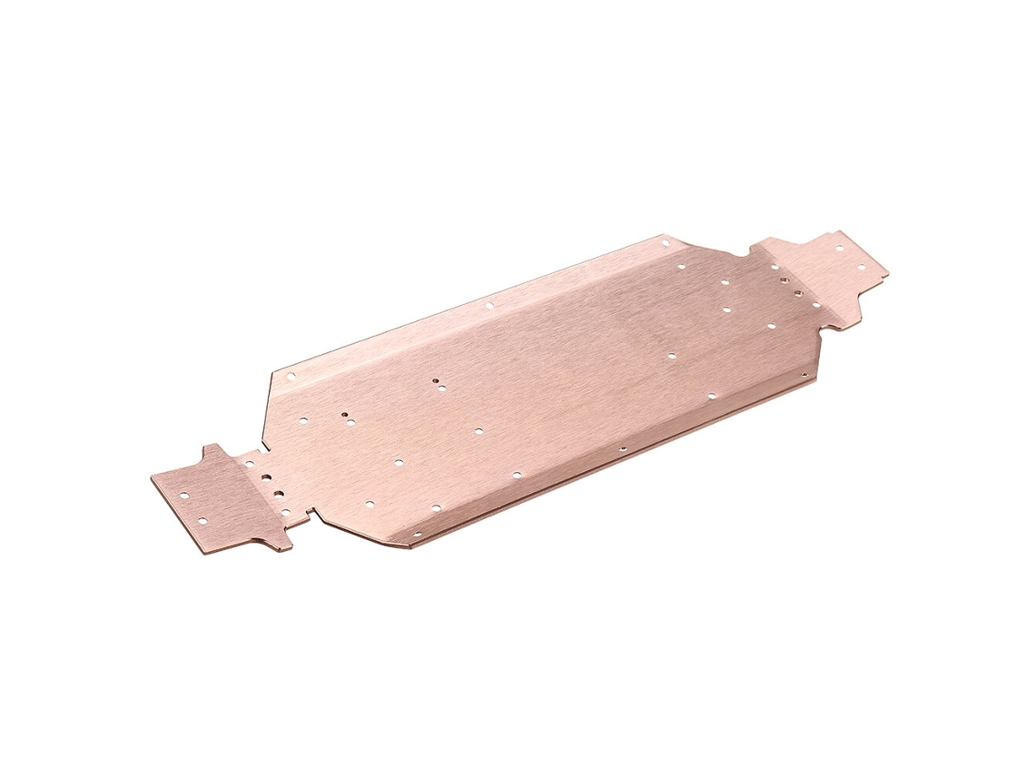 Wltoys 124017 124019 1/12 Rc Peça de Substituição para Chassis em Alumínio Matrícula Inferior para Veículos Modelo 1823 MDUG