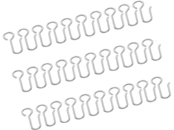 Conjunto De 30 Ganchos Metálicos Em Formato S Para Cortinas, Decorativ