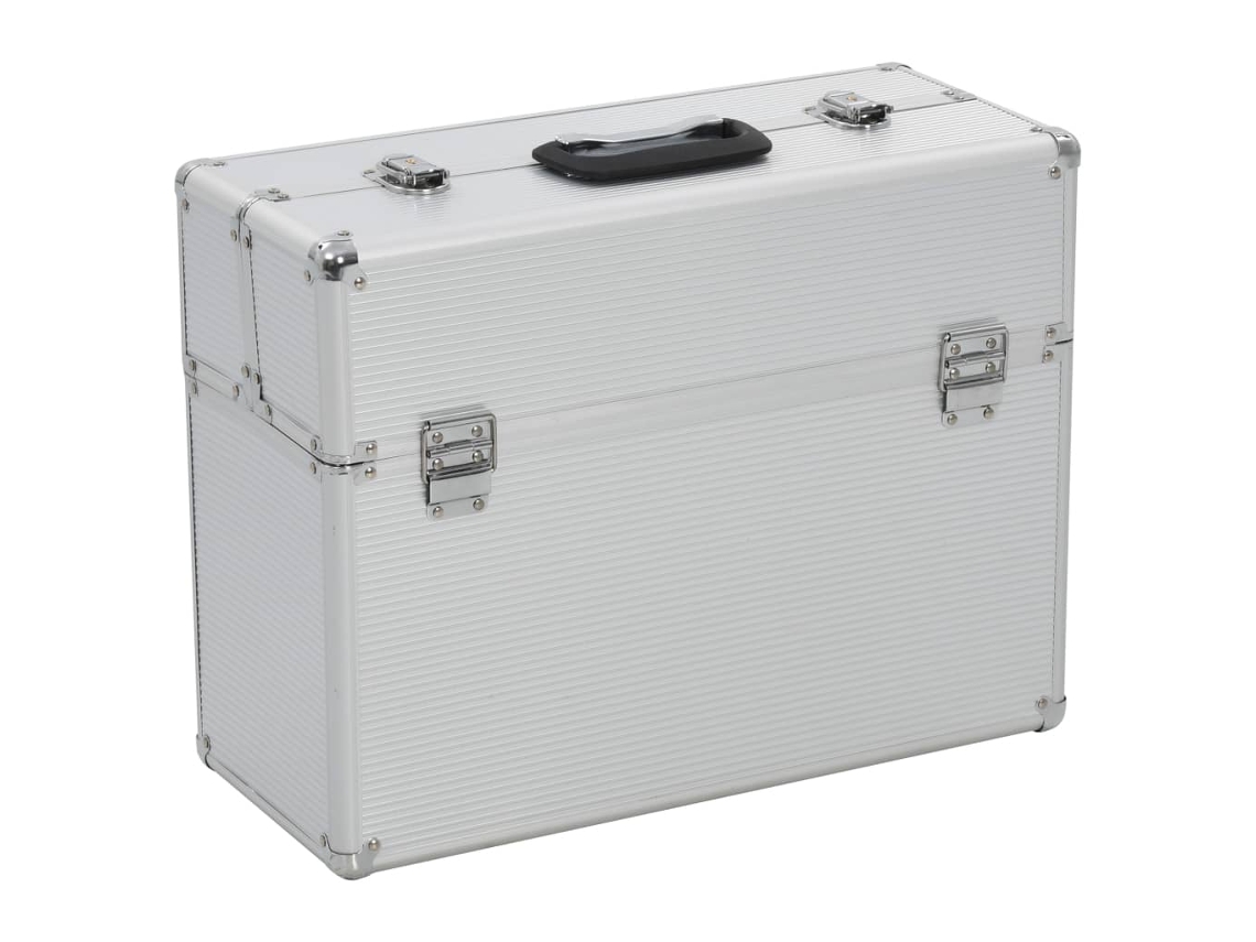 Tool Case, Tool Cases Vidaxl Prateado Alumínio