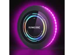 Frisbee Led Recarregável 16 Milhões De Cores Rgb Modos Inteligentes Ignição Automática Presente Divertido Para Natal, Aniv Aquaforge