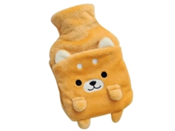 Bolsa De Água Quente Com Capa De Pelúcia De Animal Garrafa De Borracha Mais Grossa AQUAFORGE
