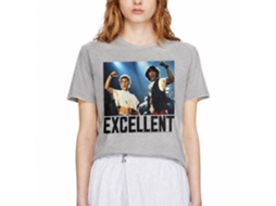Rockinstone Bill And Ted Excellent Heather Gray Adult T-shirt Size:xxxl