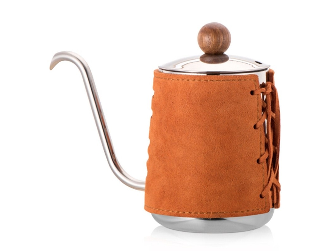 Cafeteira de Cafeteira de Aço Inoxidável Anti Anti Anti Hot Drip Cafe de Cafeteira com Panela de Chá de Cafeteira