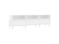Móvel P/ Tv 150x30x44.5 cm Derivados de Madeira Branco Brilhante MAISON EXCLUSIVE
