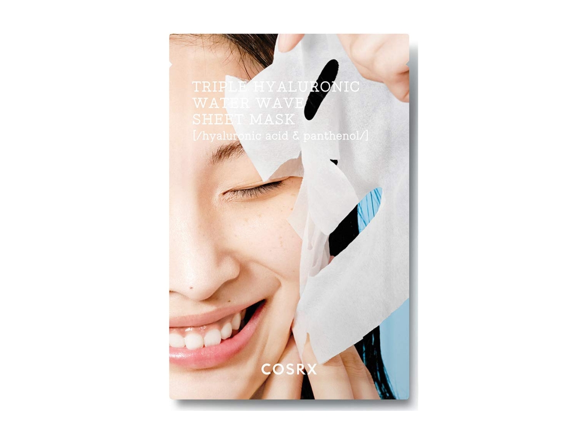 Triple Hyaluronic Water Wave Sheet Mask Máscara Hidratante 20ml Cosrx