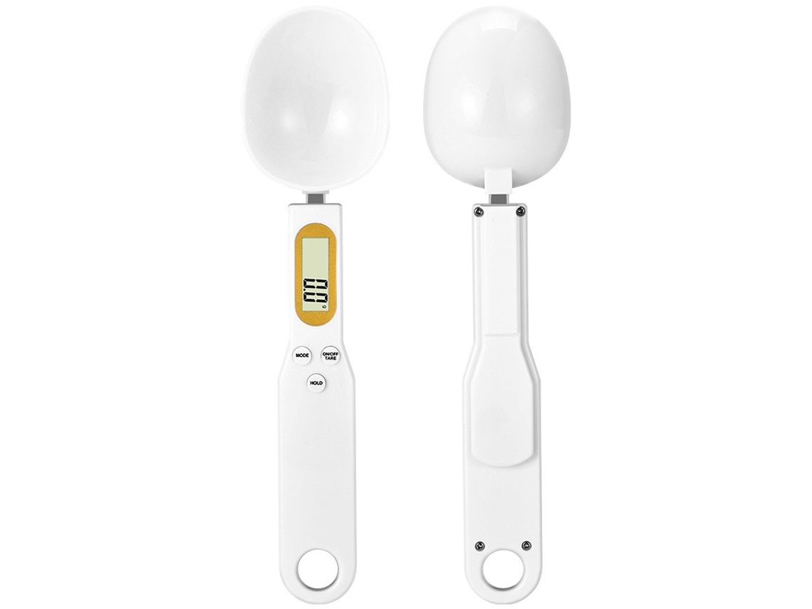 Balança de Cozinha Eletrônica Multifuncional, 5 kg, branca, AQUAFORGE
