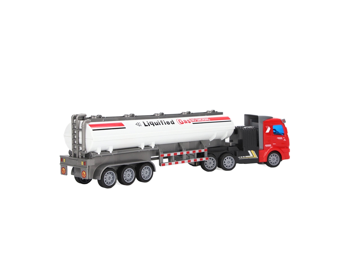 Primerox caminhão Semi tanque Combustível Rc 1:48 Controle Remoto Movel Presente para Crianças 3+