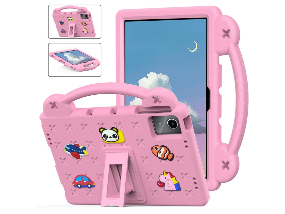 Capa Para Tablet Lurelia, Para Tcl De Mão É Adequada Para Uso Comrosa Shin Chan Pad 11/ P11 Plus (tb J607f), Rosa, Função Sono