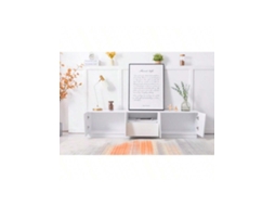 Móvel de TV moderno Liptaptyn de 170 cm com design de patchwork diagonal