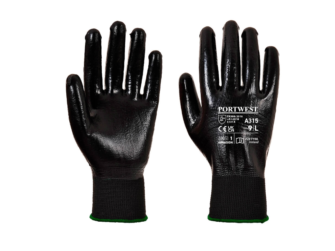 Luva All-flex Grip: Leve E Ergonômica Preto / Xl