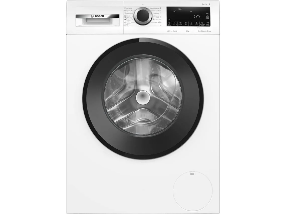 Máquina de Lavar Roupa BOSCH WGG244Z0EP (9kg - 1400 rpm - Branco)