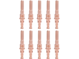 Conjunto De 10 Eletrodos De Plasma De Reposição Em Latão Para Tocha De Corte Thermal Dynamics Sl60 E Gokoco