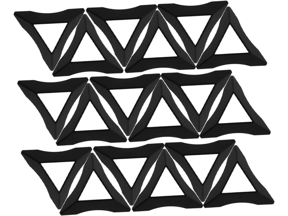Suporte De 30 Peças Para Mini Cubos Triangulares Com Base De Tripé Estável.