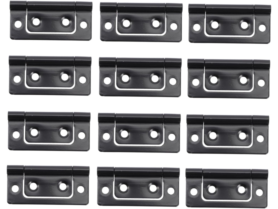 Dobradiças De Ferro Preto Para Portas, Com Alta Capacidade Carga, 12