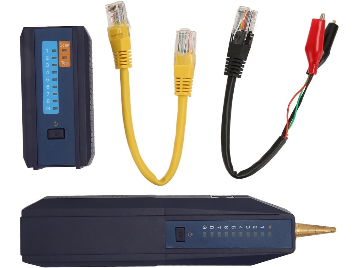 Testador De Cabo De Rede Ciciglow Com Ncv E Lâmpada, Testador Poe Que Detecta Tensão E Mede Distância