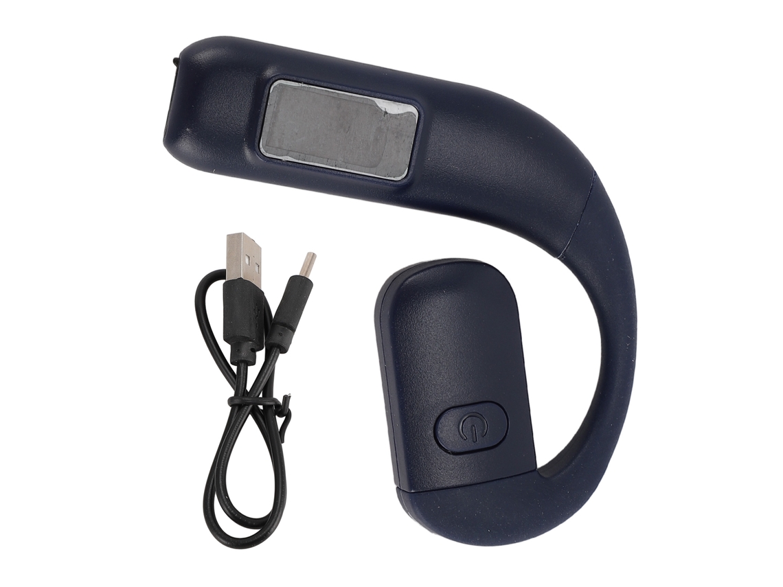 Auriculares Bluetooth 5.5 Mono, Cancelación Ruido, Micrófono, Pantalla, Batería, Azul | S/MARCA
