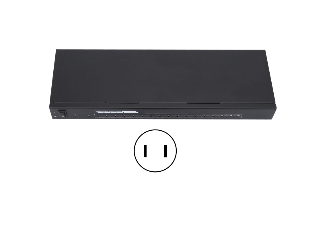 Divisor De Vídeo Hdmi 4k 60hz Com Gerenciamento Edid