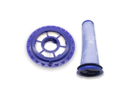 Substituição para filtro pós-motor e filtro pré-motor dyson dc41, dc65, dc66 hepa, vários pisos, aspiradores de animais e esferas