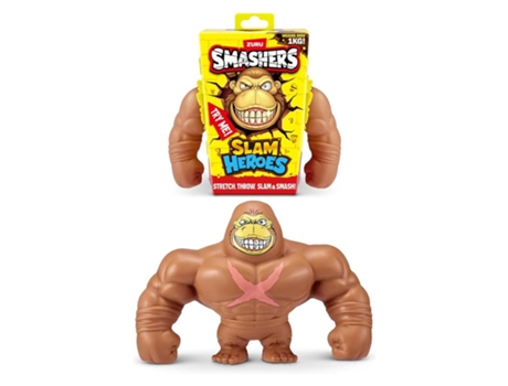 Smashers Slam Heroes Gorila Marron Estirable 74140 Ma Zuru 74140 Ma Zuru Jugatoysp25