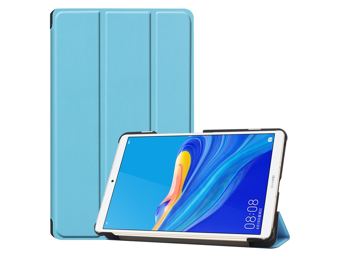 Capa‑flip Horizontal Pu Textura Custer Desenho Colorido Halinuia, Suporte Triplo E Função Sono‑ativação Para Huawei Mediapad M6 8.4 2019