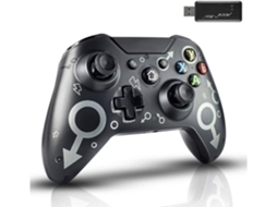 Controlador Sem Fio para Xbox One Adaptador Sem Fio de 2,4 Ghz Gamepad Compatível com Xbox One / One S / One X / P3 Host / Windows 7/8 / 10 YIZHOOD