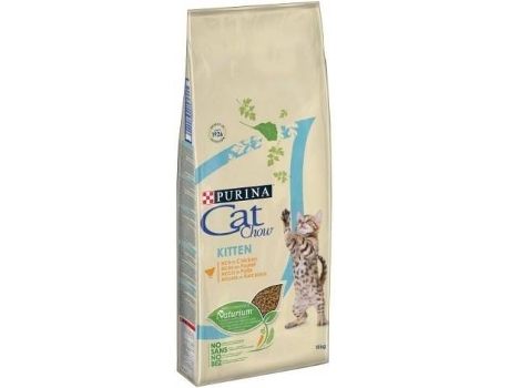 Ração para Gatos  (15Kg - Seca - Gatinhos - Sabor: Frango)