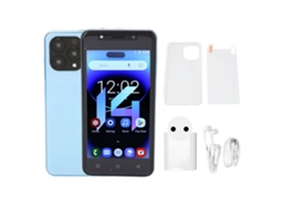 2026zentro-smartphone I14 Pro Max 5.0 Polegadas 3g 4gb Ram 32gb Android 10 Azul Eu 100‑240v