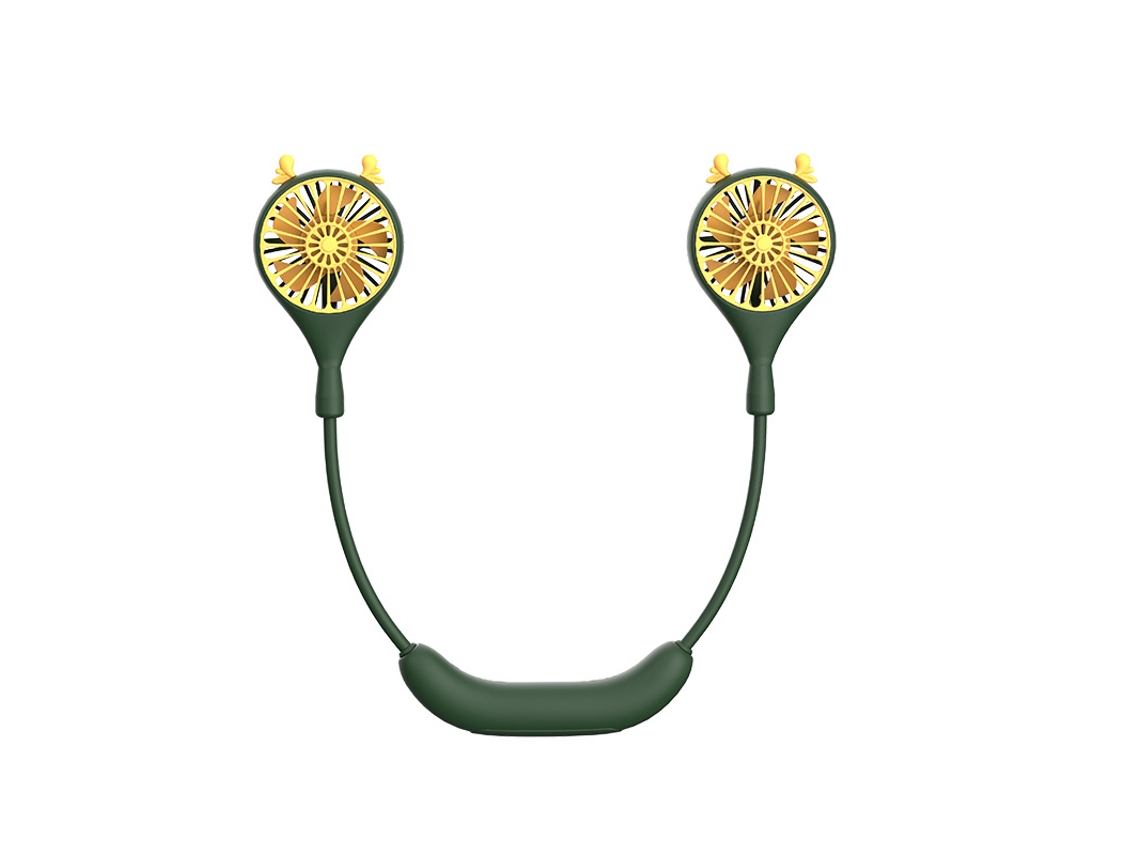 Ventilador RAMPOW de Pescoço Portátil com Luz Noturna