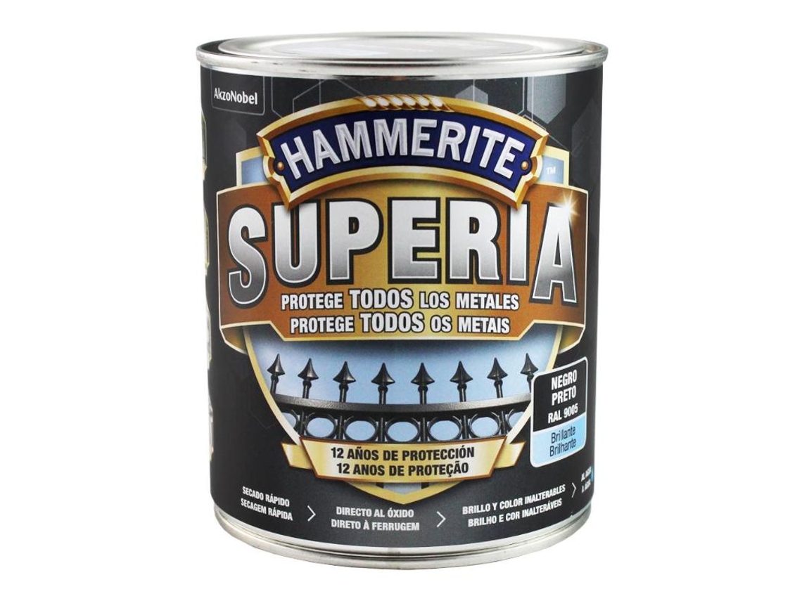 Superia efecto forja liso gris 0.750 l
