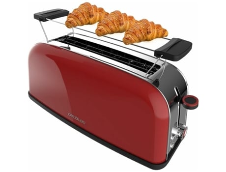 Torradeira CECOTEC Toastin' Time 850 Red Long 850 W