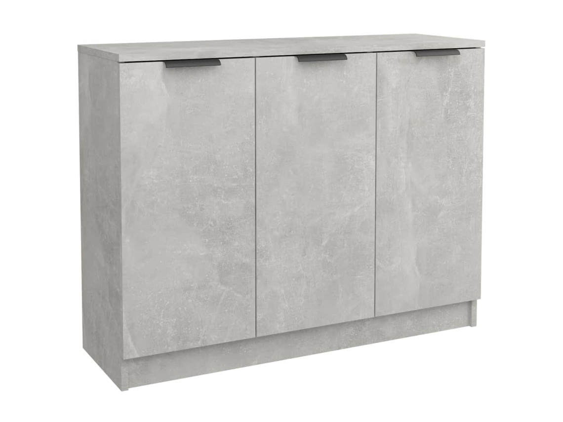 Aparador Madeira Processada Cinza Cimento MAISON EXCLUSIVE 90.5x30x70 cm