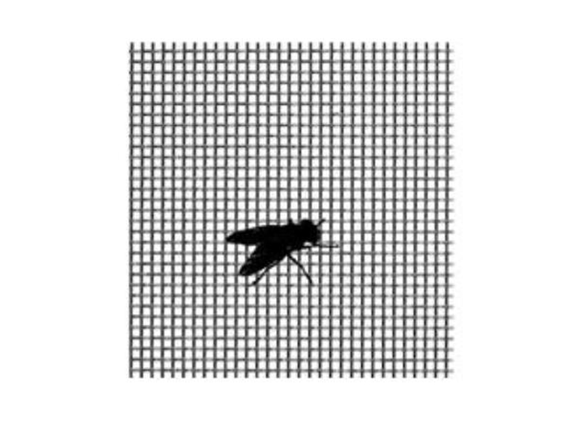 Tela mosquitera aluminio   60 cmx30 mt    el rollo