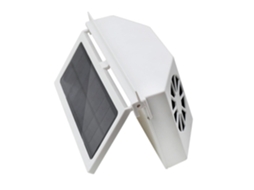 Ventilador Solar Para Carro, Ideal Para Um Ambiente De Verão, Com Sistema De Extração Ar, Economia De Energia E
