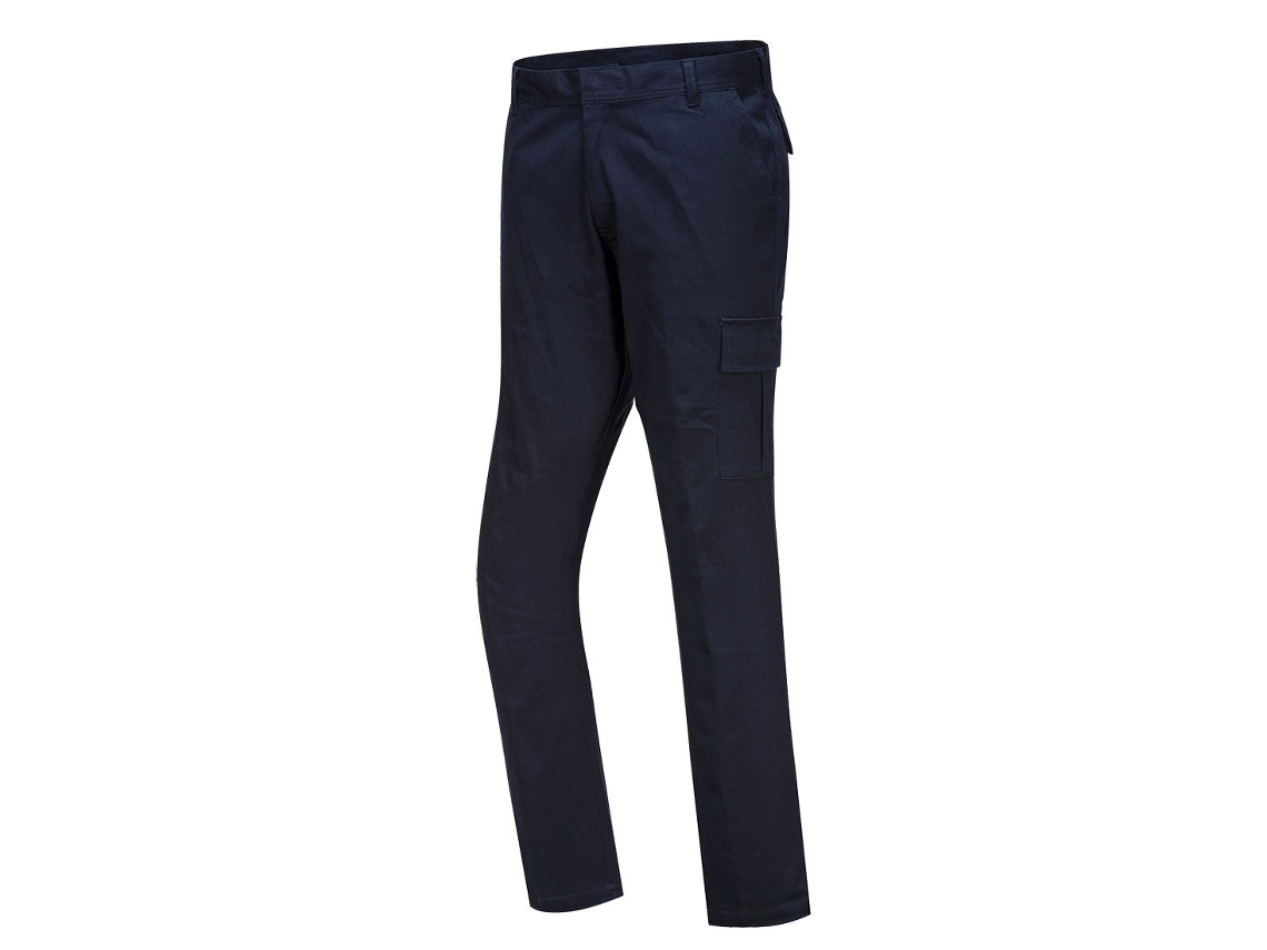 Calça Stretch Slim Combat – Conforto E Estilo Branco / 32