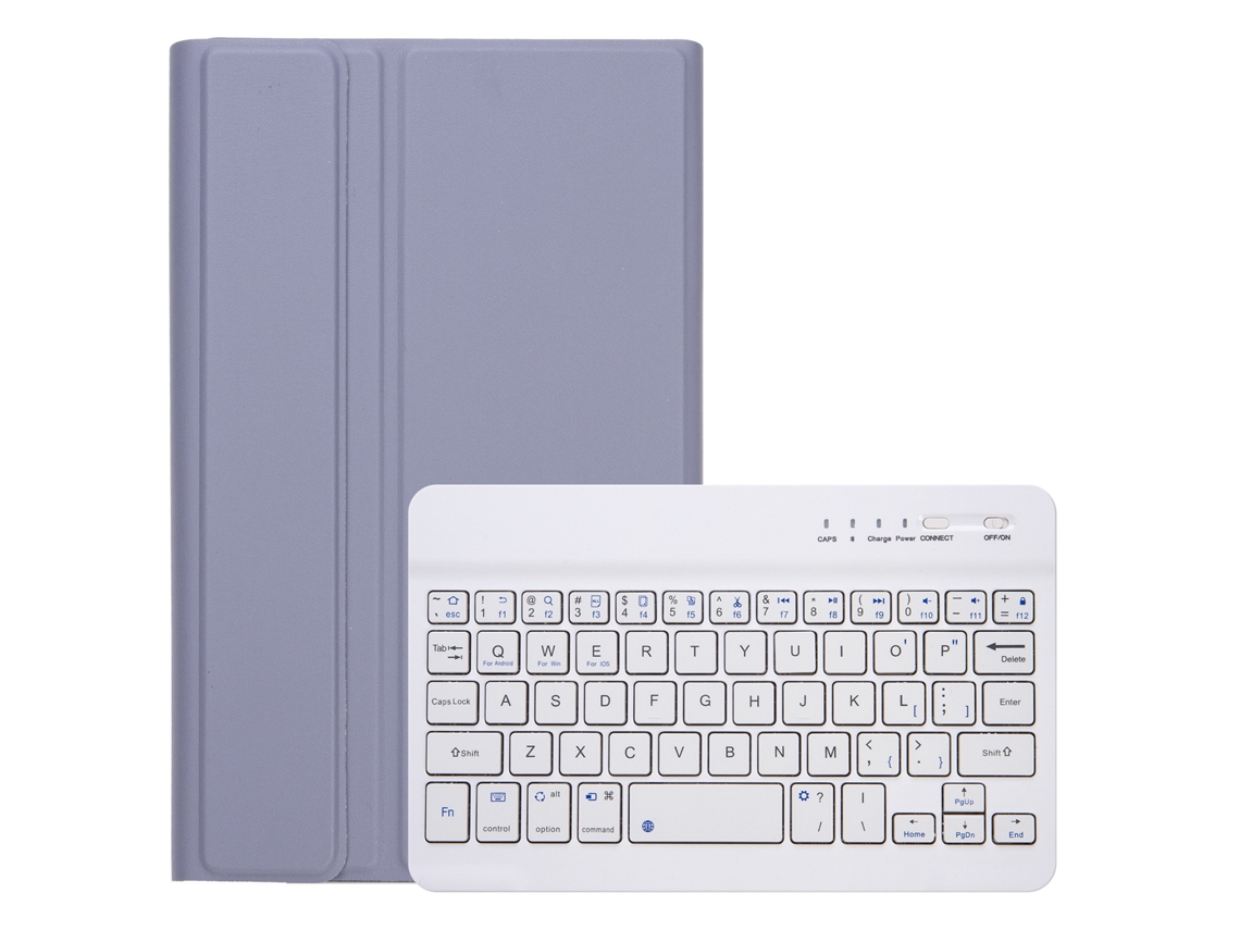 Capa de Teclado Bluetooth para Samsung Tab A9 8.7 com teclado bipartido magnético XIAOMOYU