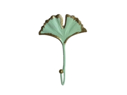 Fasst gancho de Hoja de Hierro para Puerta Pared Armario, Decoración Creativa para Ropa Llaves CUIDADOS