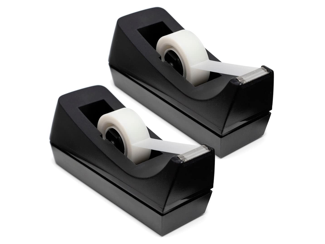 Dispensador De Fita Adesiva De Mesa, Base Antiderrapante, Suporte De Fita Com Peso, Ideal Para Escritório, Casa E Escola(fita Adesiva Não Inclusa)