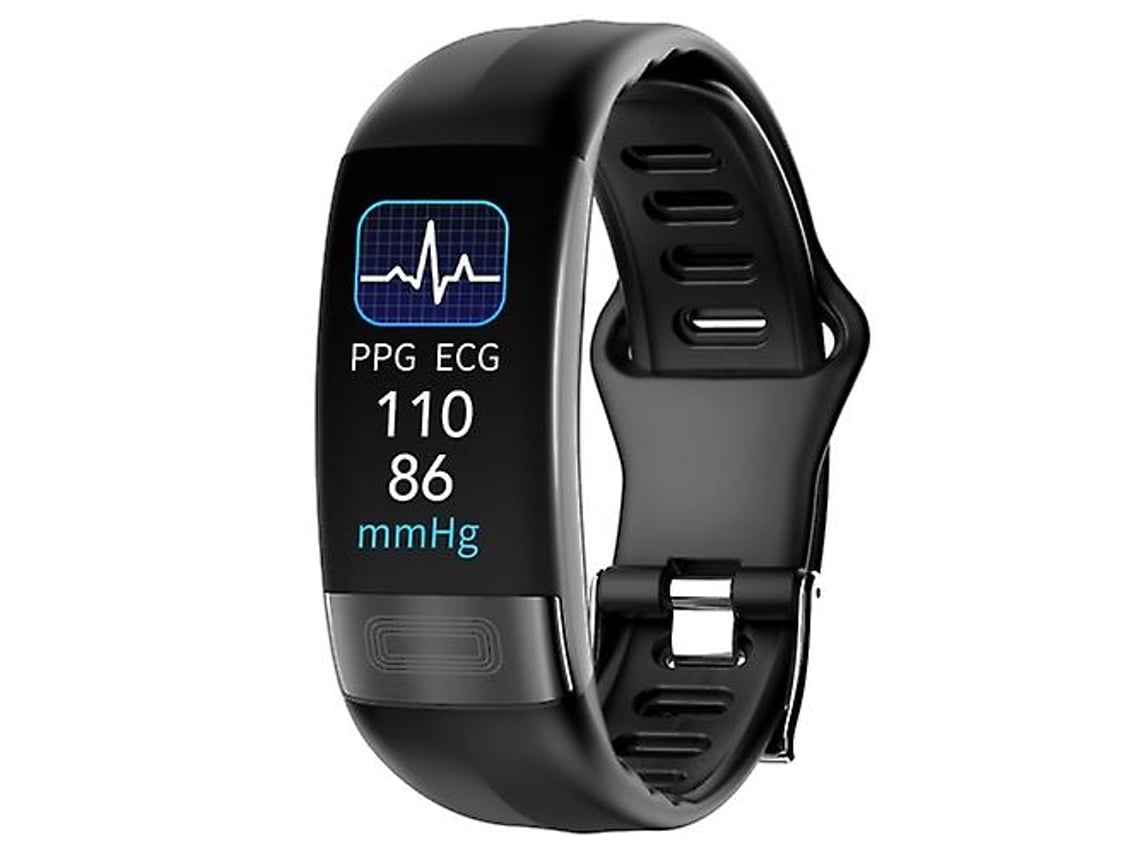 Pulseira inteligente de saúde P11 Plus com tela de 0,96 polegadas e ECG VFC VONKELIOS