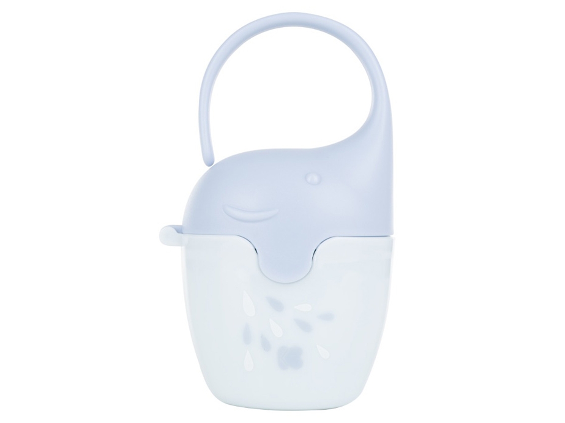 Caixa Porta Chupetas KIKKABOO Elephant Azul