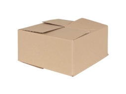 Conjunto 50 Caixa De Armazenamento Vidaxl Castanho Cartão (30 X 30 X 15 Cm)
