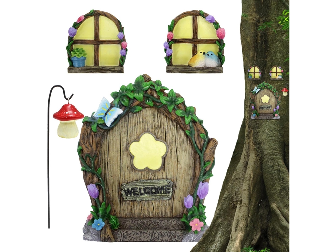 Portão Em Miniatura Para Jardim De Fadas | Decorações Externas Gnomo, Portão De Casa, Ornamentos De Gokoco