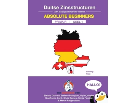 Livro DUITSE ZINSSTRUCTUREN - Absolute Beginners - Primair - DEEL 1 German Dutch Sentence Builders - Primary de Dylan Viñales (Inglês)