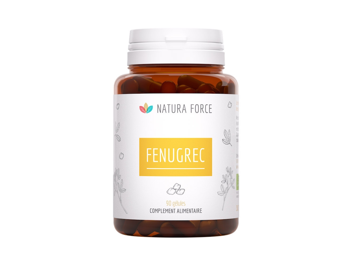 Feno Grego Biológico Natura Force (90 Cápsulas)