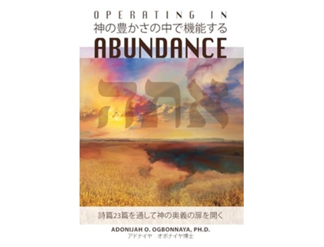 Livro Operating in Abundance de Adonijah O Ogbonnaya Ph D (Japonês)